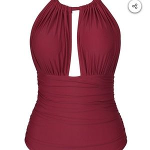 Cupshe One Piece Halter Swimsuit